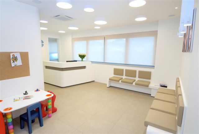 sala attesa studio dentistico